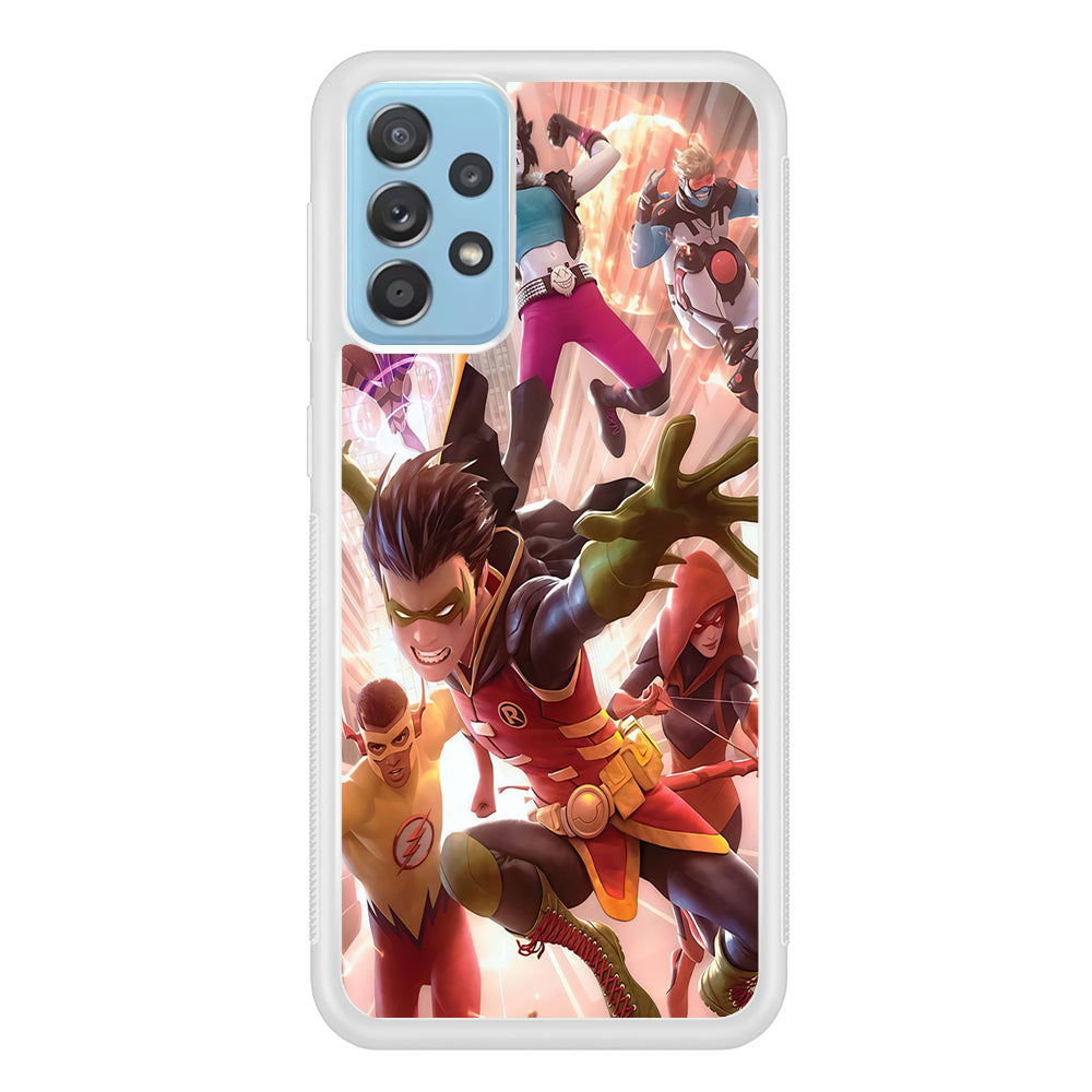 Young justice Team Samsung Galaxy A52 Case