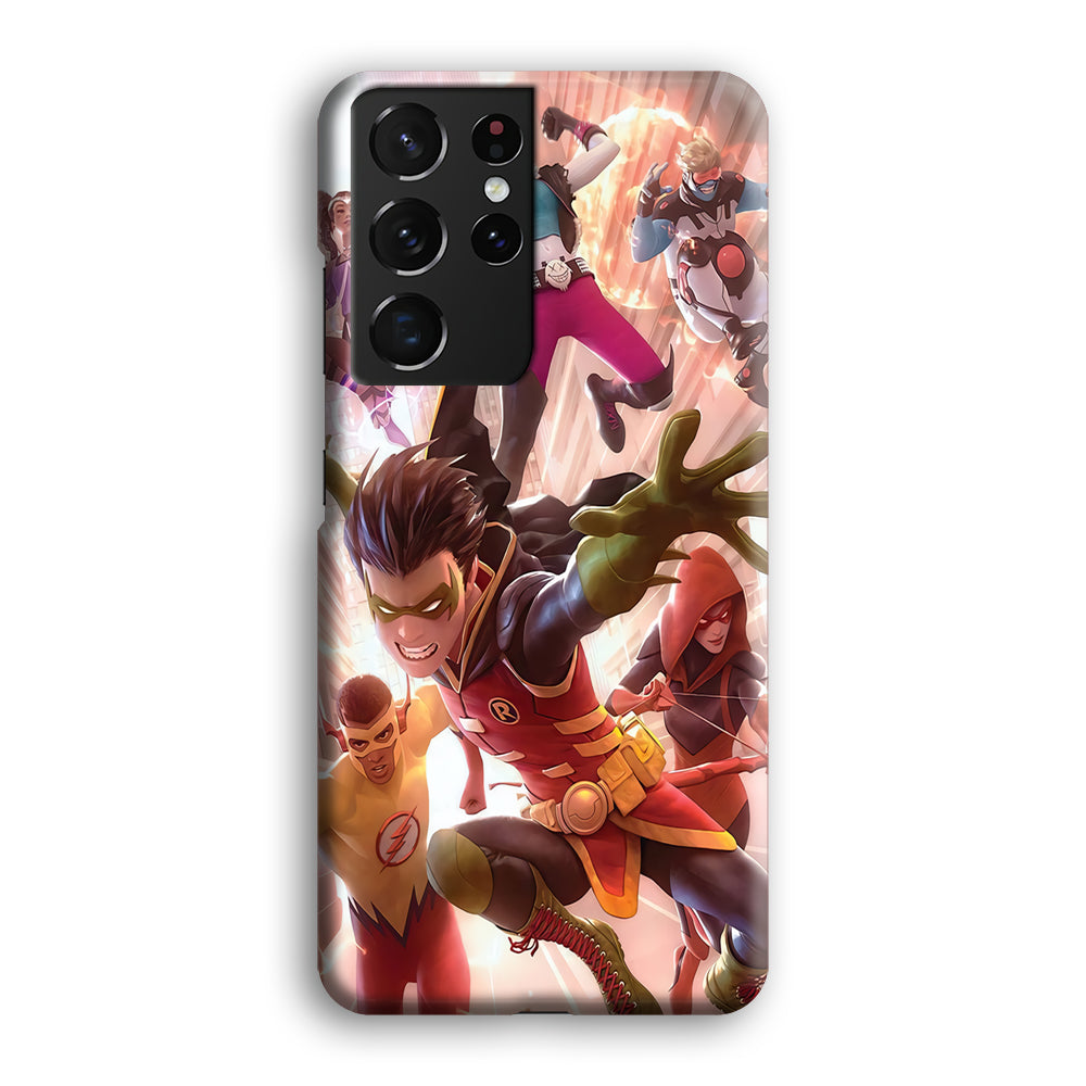 Young justice Team Samsung Galaxy S21 Ultra Case