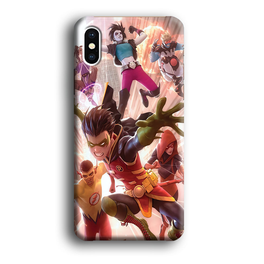 Young justice Team iPhone X Case