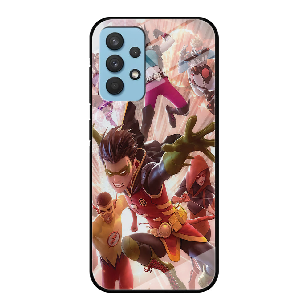 Young justice Team Samsung Galaxy A32 Case