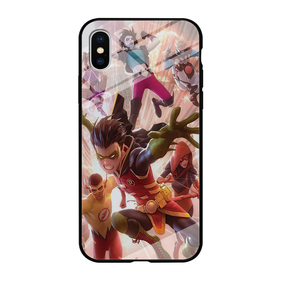 Young justice Team iPhone X Case