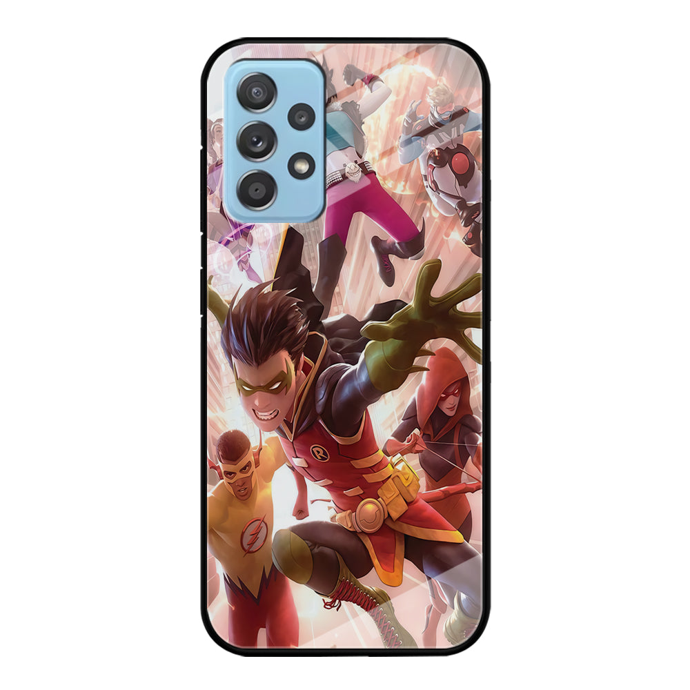 Young justice Team Samsung Galaxy A52 Case