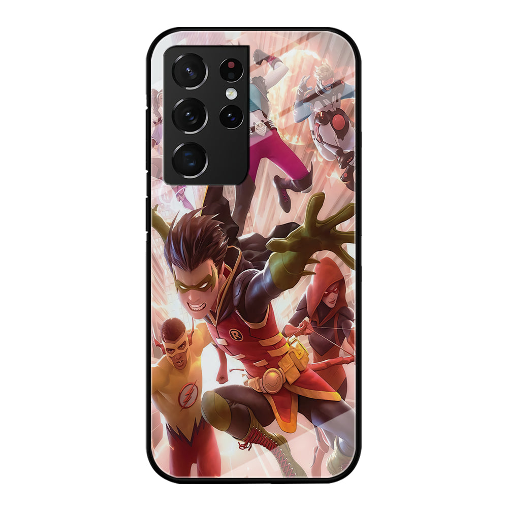 Young justice Team Samsung Galaxy S21 Ultra Case