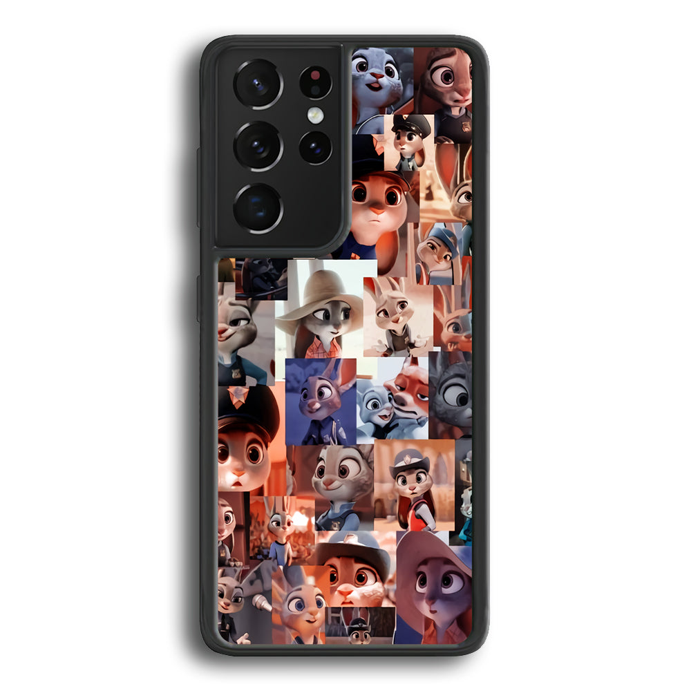 Zootopia Judy Hopps Aesthetic Chracter Samsung Galaxy S21 Ultra Case