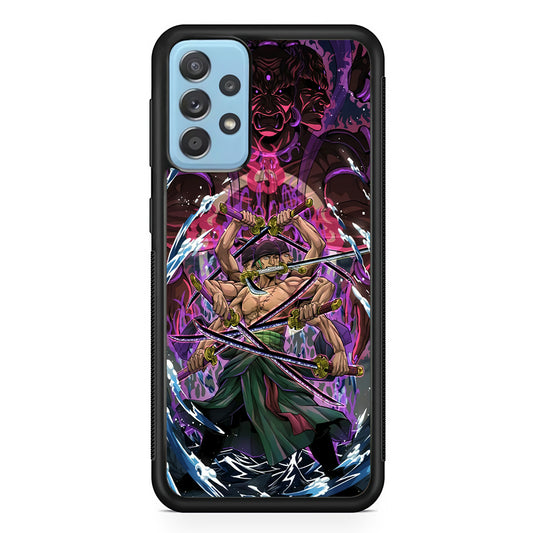 Zoro Ashura Sword Style Samsung Galaxy A72 Case