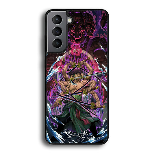 Zoro Ashura Sword Style Samsung Galaxy S21 Plus Case - Carneyforia