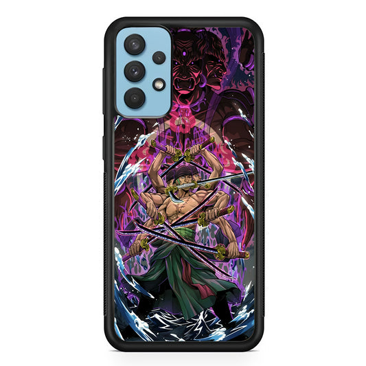 Zoro Ashura Sword Style Samsung Galaxy A32 Case
