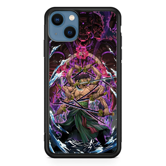 Zoro Ashura Sword Style iPhone 13 Case