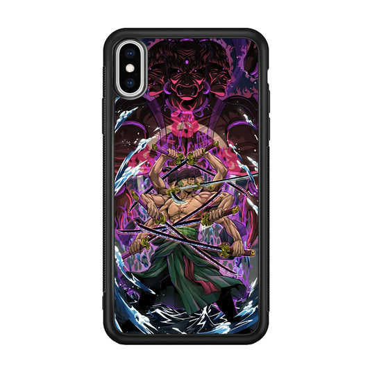 Zoro Ashura Sword Style iPhone XS Case