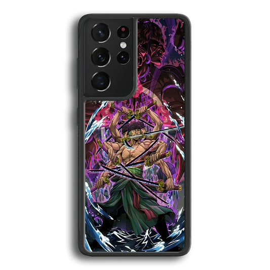 Zoro Ashura Sword Style Samsung Galaxy S21 Ultra Case