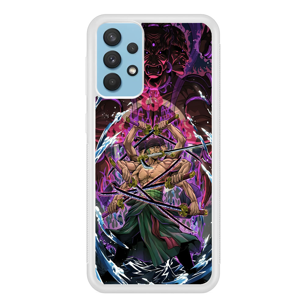 Zoro Ashura Sword Style Samsung Galaxy A32 Case