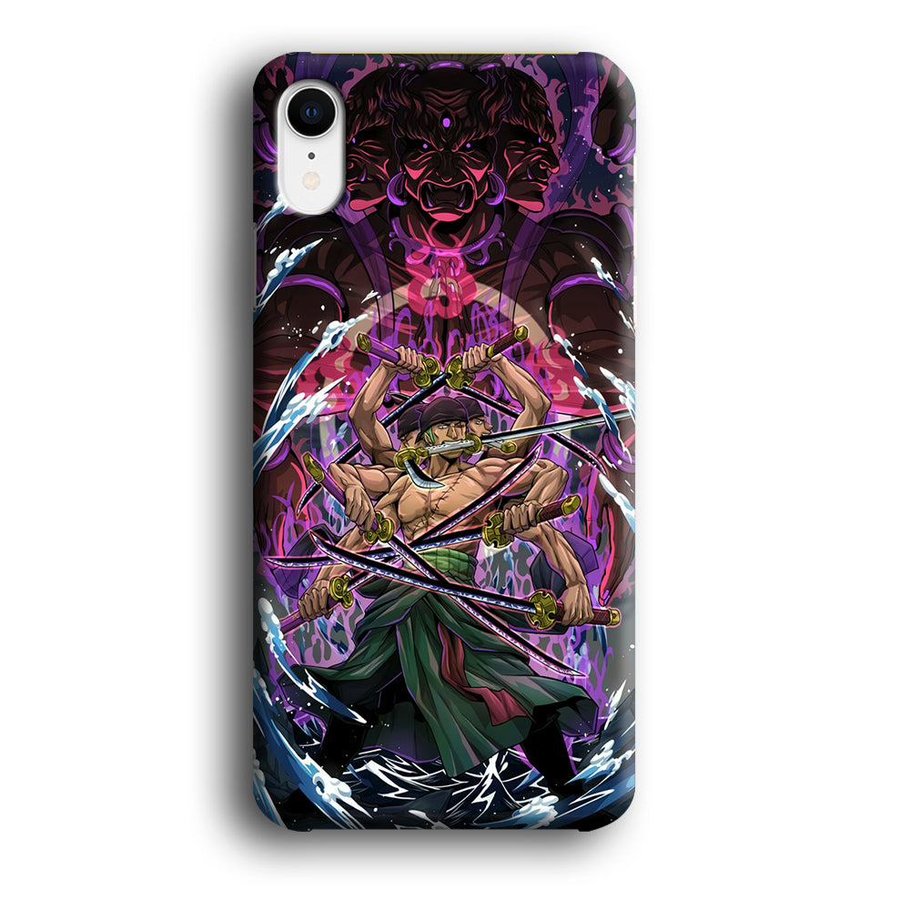 Zoro Ashura Sword Style iPhone XR Case