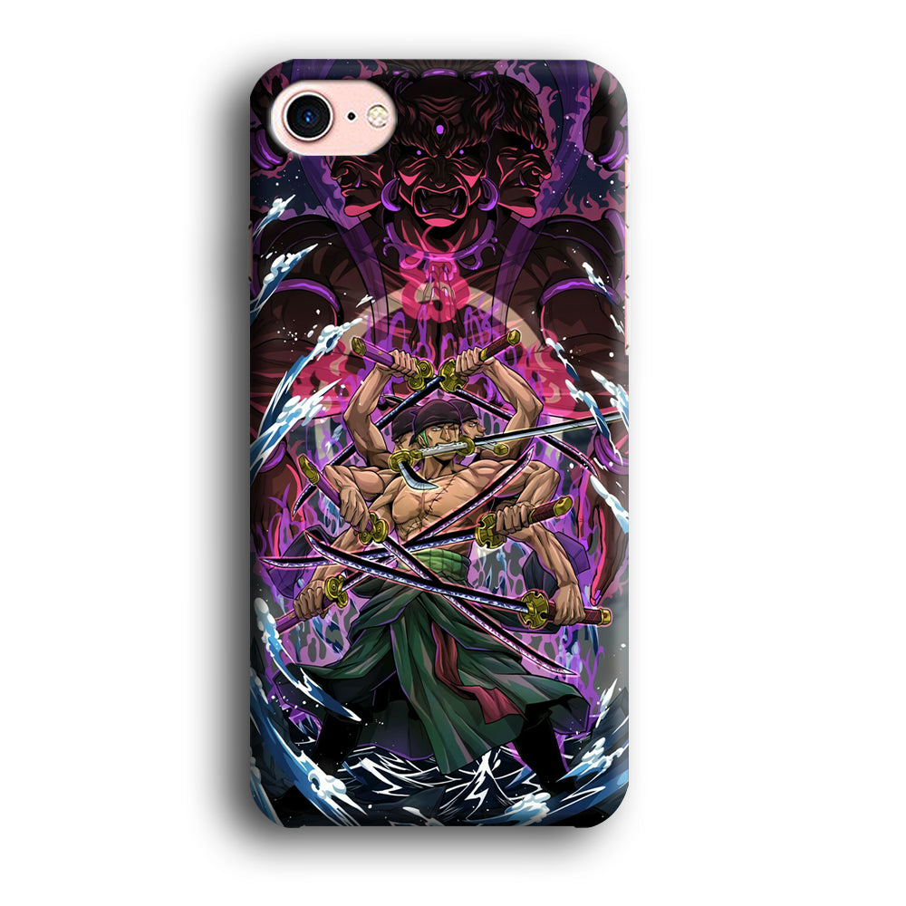 Zoro Ashura Sword Style iPhone 8 Case