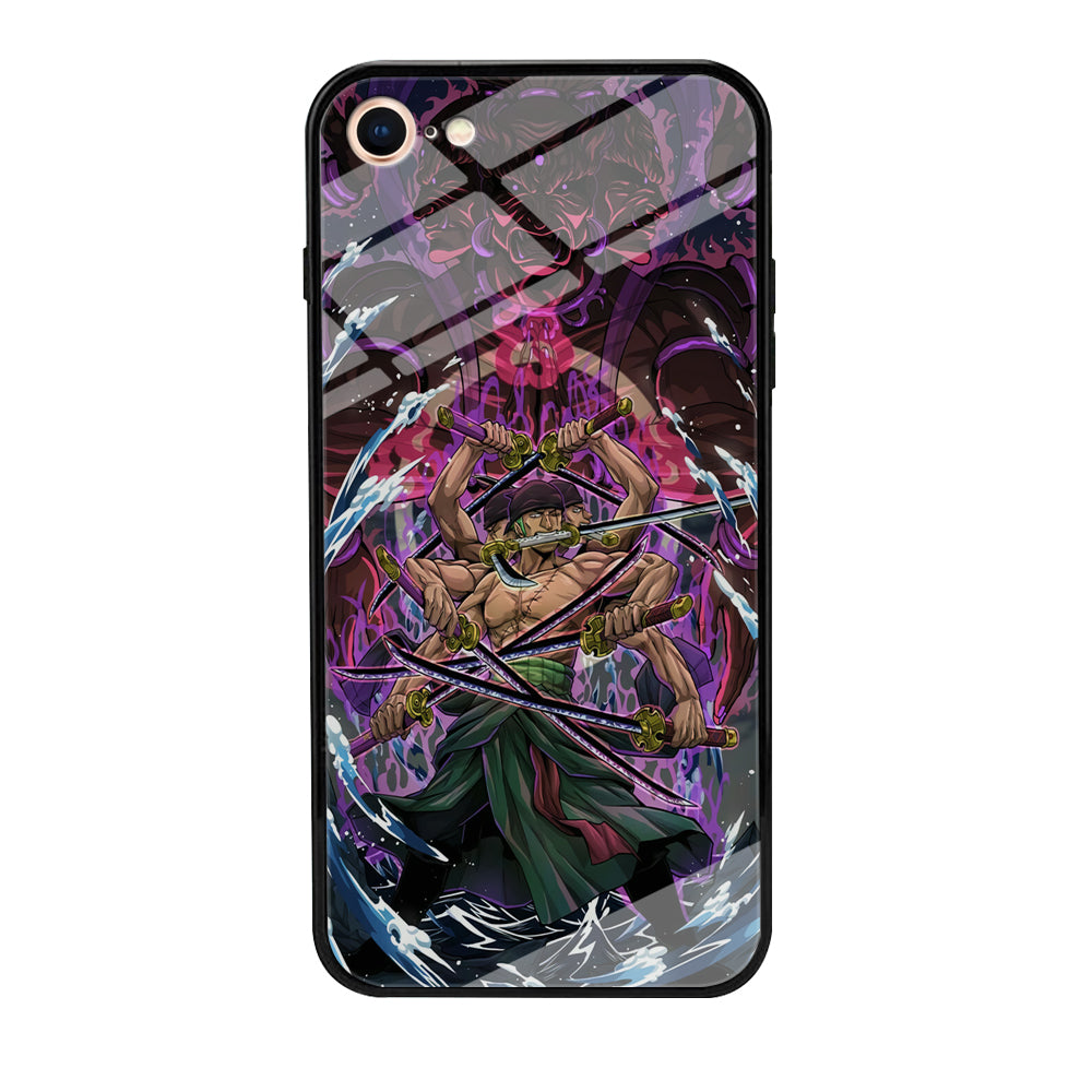 Zoro Ashura Sword Style iPhone 8 Case