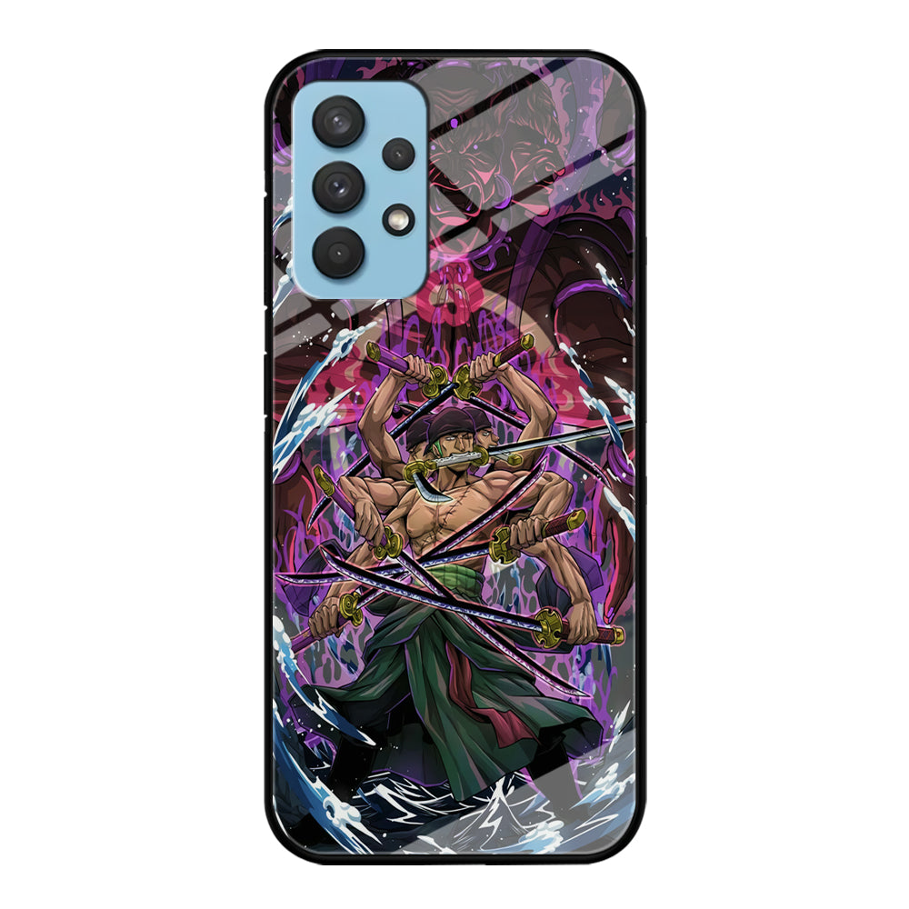 Zoro Ashura Sword Style Samsung Galaxy A32 Case